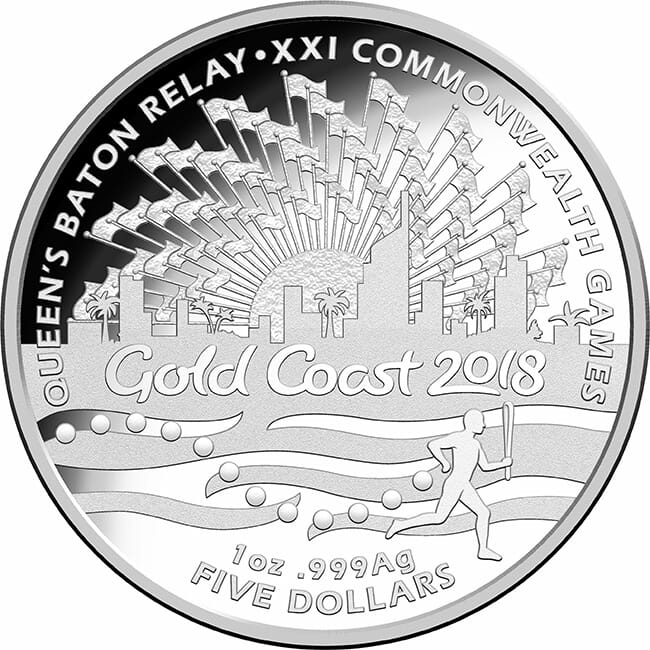2018 $1 XXI Commonwealth Games - Borobi Frosted Unc Coin | Direct