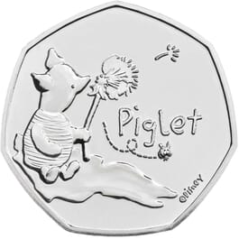 Download 2020 50p Piglet Brilliant Uncirculated Coin
