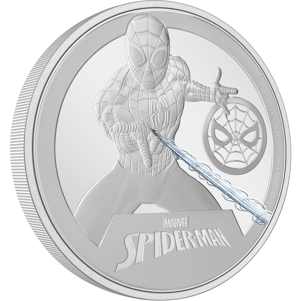 2023 Spider Man Classic 1oz Silver Coin Direct Coins