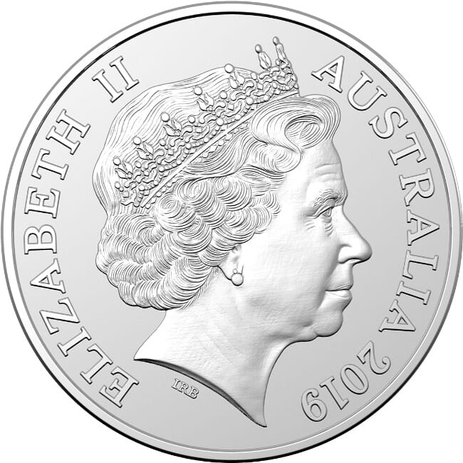 イギリス領セイロン（スリランカ） 1924年 50セント 銀貨