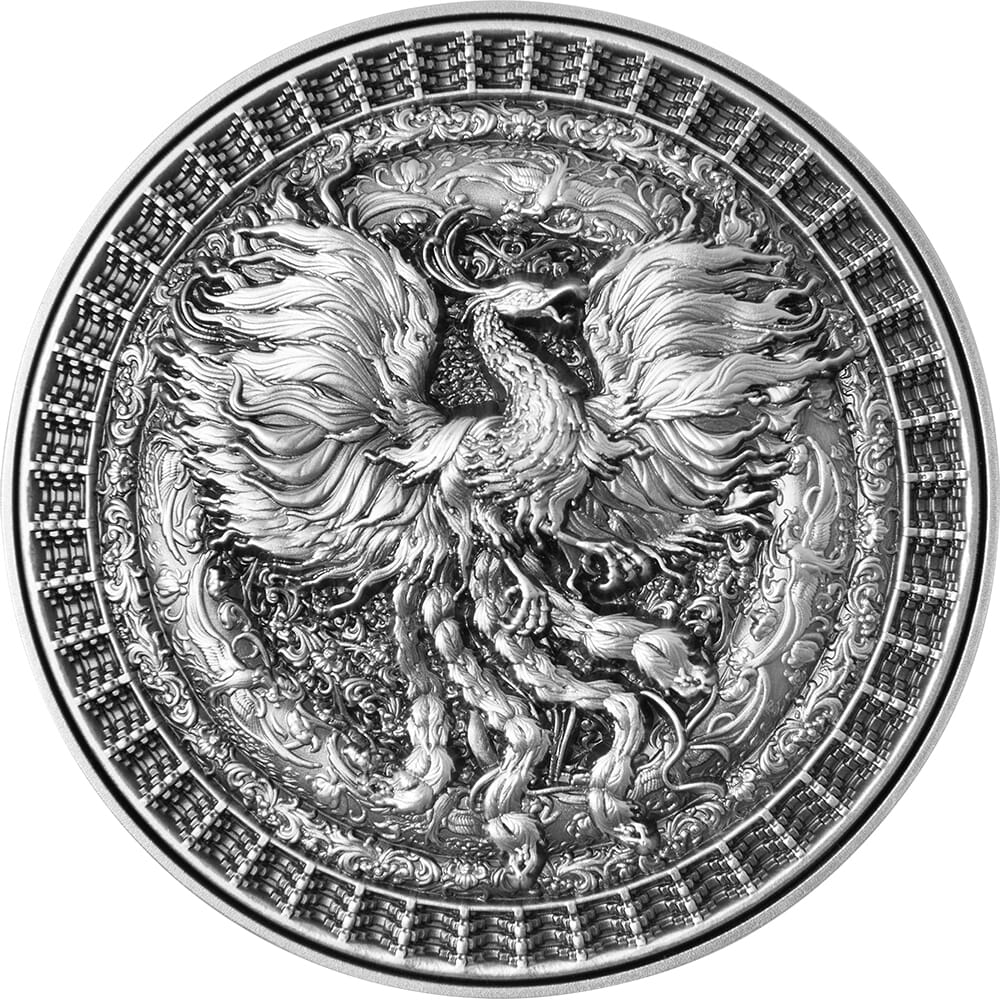 2022 The Forbidden Phoenix 2oz Silver Coin Direct Coins